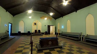 EXPLORING 126 YEAR OLD MASONIC LODGE | FORMER METHODIST CHURCH | WAVERLY HALL GEORGIA