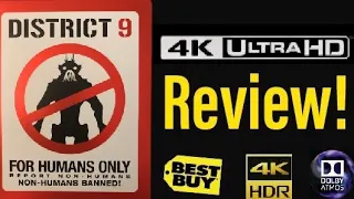 District 9 (2009) 4K UHD Blu-ray Steelbook Review!