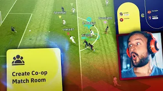 Playing CO-OP in eFootball with subs for the first time!