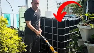 My 5500 Gallon Rain Barrel System