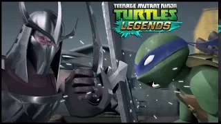 ALL TURTLES, Splinter, Shredder. Teenage Mutant Ninja Turtles Legends Episode 443