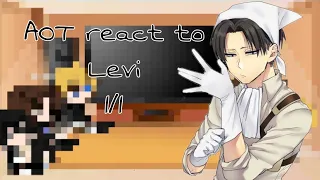 AOT react to levi) 1/1