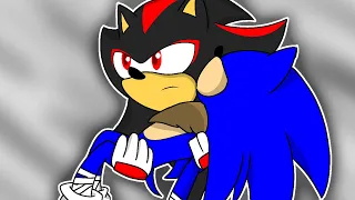 Shadow saves Sonic from Eggman's lair【Sonic Boom cartoon animation】