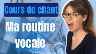 Bien TRAVAILLER sa VOIX - Ma ROUTINE VOCALE de tous les jours expliquée