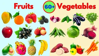 Fruits and Vegetables Names | Vegetables name in English | Fruits name for Kids | English Vocabulary