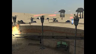 SWBF2 Mod map Tatooine: Canyon Assault (no commentary)