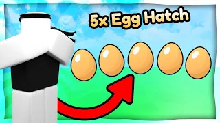 How To Make 5 Egg Hatch ! | Simulator Generator