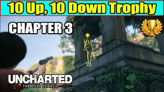 10 Up 10 Down Trophy Guide - Chapter 3 | Uncharted the Lost Legacy