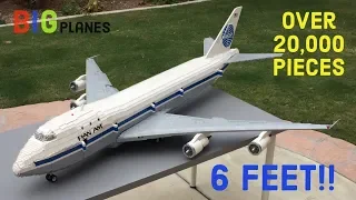 Custom LEGO Pan Am 747 - 20,000 pieces over 6 feet long!!