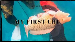 MY FIRST UHU/ PARROT FISH, CATCH AND COOK (EPISODE 7)