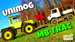 BAUERNWITZE Unimog vs MB Trac Die besten Treckersprüche