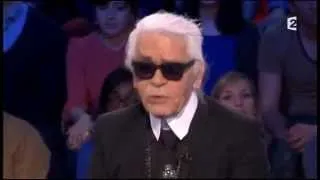 Karl Lagerfeld - On n'est pas couché 9 mars 2013 #ONPC