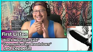 Led Zeppelin- Black Mountain Side & Communication Breakdown (REACTION & REVIEW)