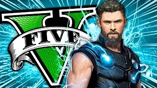 Soy THOR en GTA 5! Grand Theft Auto V - GTA V Mods