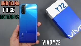 unboxing the all new vivo y72 5g smartphone.
