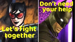 Fighting the Pact With or Without Catwoman (Every Single Choice) - The Enemy Within Episode 4