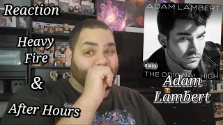 Adam Lambert - Heavy Fire and After Hours |REACTION| First Listen