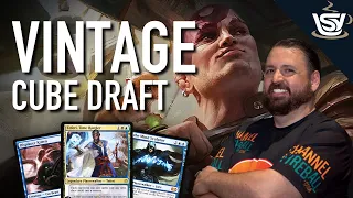 Displacer Kitten Teams Up With Four Planeswalkers | Vintage Cube Draft