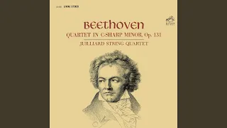 String Quartet No. 14 in C-Sharp Minor, Op. 131: III. Allegro moderato