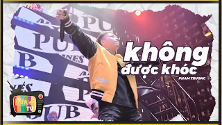 PHẠM TRƯỞNG HÁT LIVE KHÔNG ĐƯỢC KHÓC TẠI HUẾ