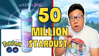 The Most Stardust You Will Ever See Spent in Pokemon GO