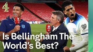 Jude Bellingham On Real Madrid Ambitions & If He Plays In The Premier League | England v Italy