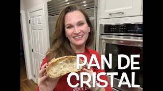 Pan de Cristal. Crust That Breaks Like Glass! Soft, Airy Interior. Bread Perfection And Easy To Make