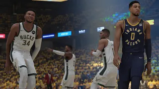 MILWAUKEE BUCKS vs INDIANA PACERS FULL GAME 4 [ NBA 2K24 GAMEPLAY  PS5 4K UHD #nba