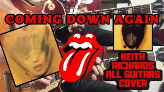 The Rolling Stones - Coming Down Again (Goats Head Soup) Keith Richards All Guitars Cover
