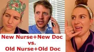 New Nurse/Doctor vs Old Nurse/Doctor (with @nursepilotmakalak )