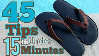 Crafting Stylish Leather Sandals: 45 Pro Tips for Every DIY Enthusiast!