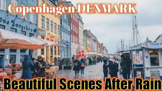 Copenhagen DENMARK Beautiful Scenes After Rain❤️