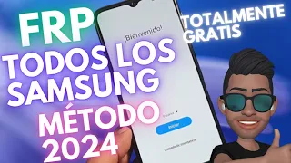 Frp o eliminar cuenta Google todos los Samsung compatible mod 2024 gratis