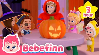 Best Halloween Song Mix 2022🎃 | Trick or Treat | Kids Song Compilation | Bebefinn Nursery Rhymes