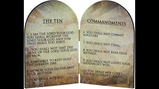 Lesson 17 The 10 Commandments & The 7 Deadly Sins