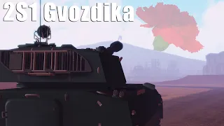 The 2S1 Gvozdika | Cursed Tank Simulator (Tanmk)