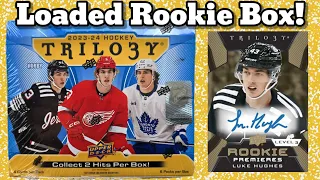 Beating the Odds(Stacked)!! 2023-24 Upper Deck Trilogy Hockey Hobby Box Opening!!