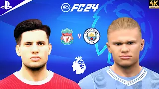 EA FC 24 Liverpool vs Man City [PS5]4K Gameplay
