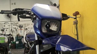 Reforma xlr125 motard video 1