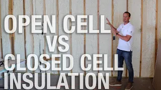 Open Cell vs. Closed Cell Spray Foam Insulation [4K] | Which One Does AFT Use Most?