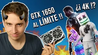 ¡Pruebas locas con la nueva GTX 1650! 149$ ¿vale la pena?