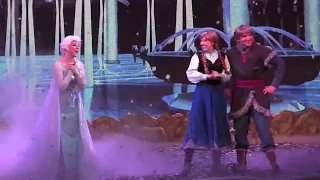 FULL New Frozen Summer Fun Sing-a-long stage show 2015 with projections at Walt Disney World