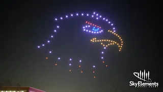 Patriotic Drone Light Show | 100 Drones | Full Length | 4th of July Drone Show