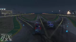 GTA 5 Drag Race (Liberator Monster Truck vs. Marshall Monster Truck)