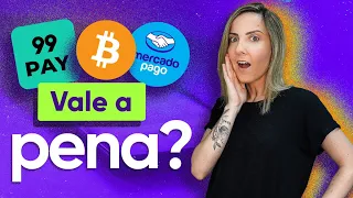 BITCOIN pelo MERCADO PAGO e 99PAY vale a pena? Entenda como funciona!