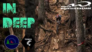 Getting "IN DEEP" S*** at Whistler Bike Park