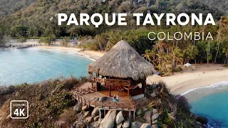 Acampar en Parque Tayrona Colombia |4K| 3 DÍAS · CAMINATA · $ · PLAYAS · TIPS