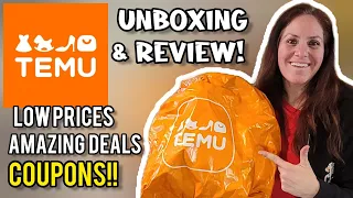 TEMU HAUL #unboxing #review #shoptemu  online deals low prices COUPONS