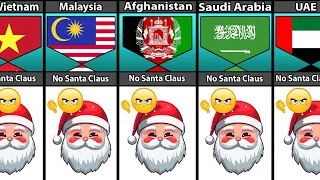 Countries That Dislike Santa Claus