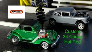 Custom Matchbox 34 Chevy Hot Rod